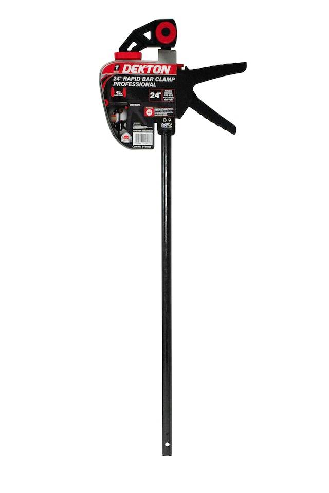 image 1 of 24 Rapid Bar Clamp Professional Nylon Handle ABS Rotation 45kg Clamp Force