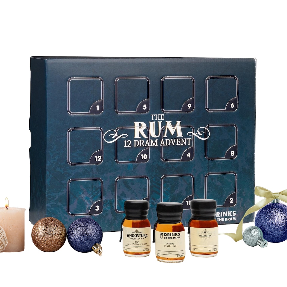 image 1 of Premium Rum - 12 Day Advent Calendar | Multi | Clear | Premium Rum - 12 Day - Advent Calendar 3cl x 12 | 1