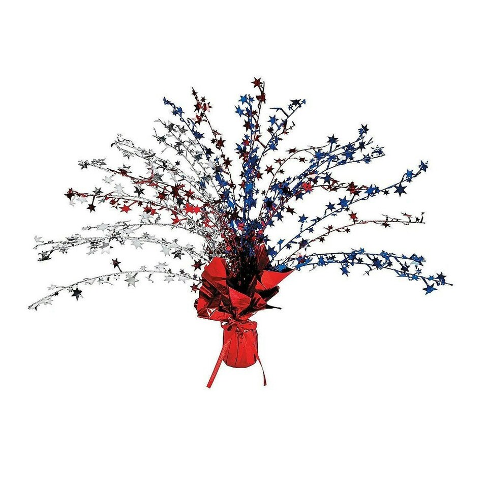 Creative Party Foil Spray Party Centrepiece - Multicoloured - One Size