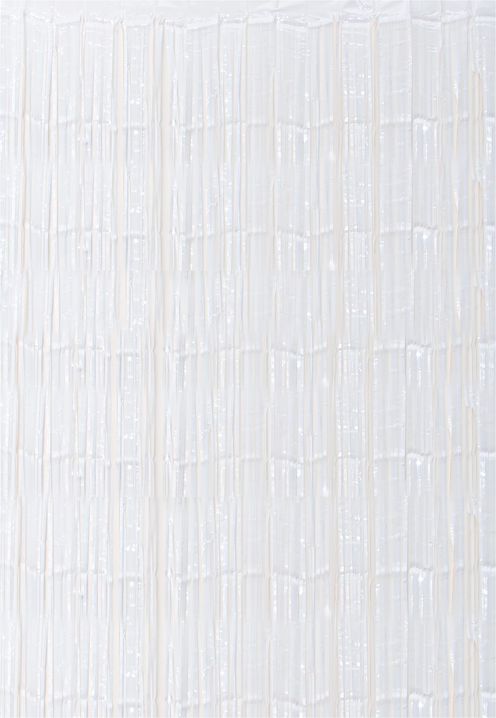 Netagon Shimmer Tinsel Curtain 2M x 1M White