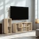 image 4 of Adjustable Free Combination TV Stand Unit With Storage Grey