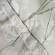 image 5 of OHS Willow Print Reversible Duvet Cover and Pillowcase Set, King - Sage Green