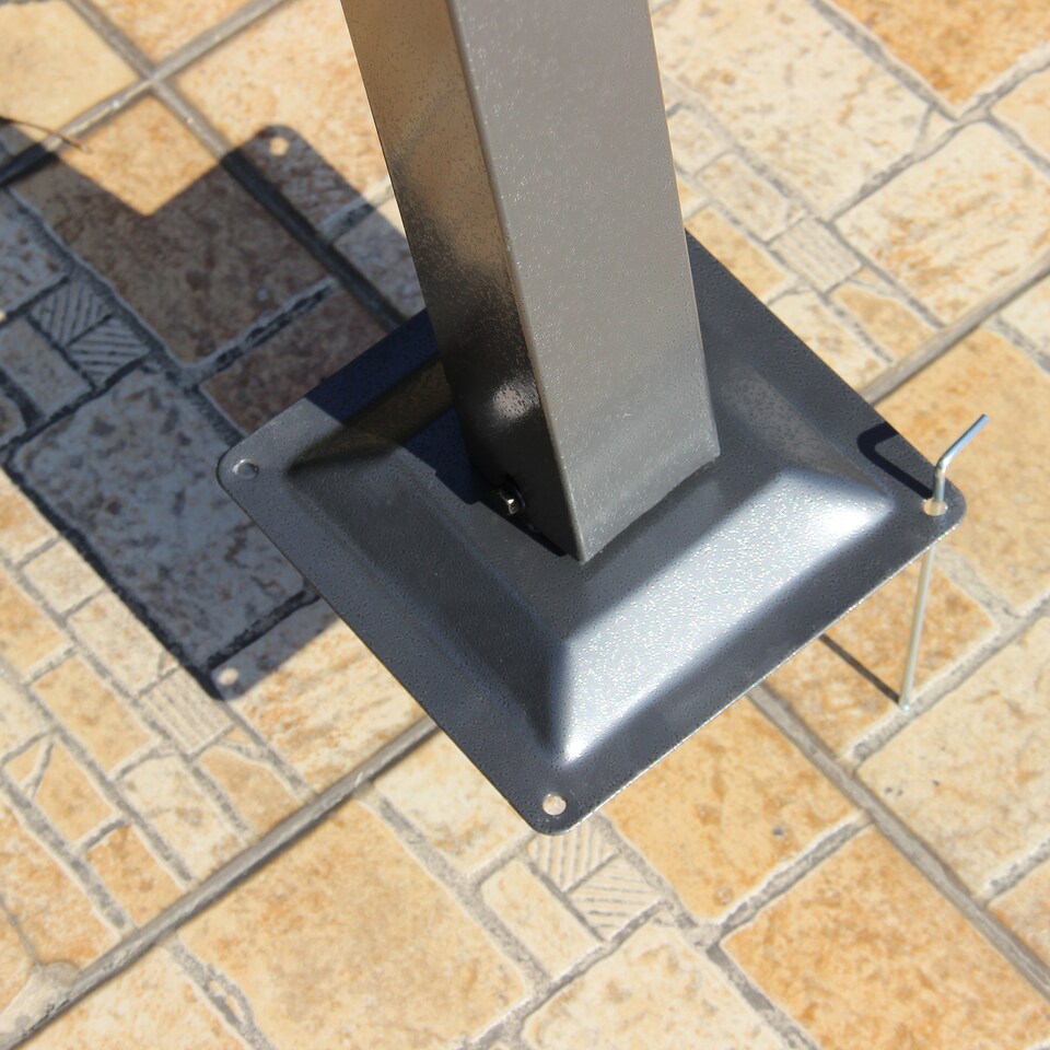 image 1 of Outsunny 3.5M X 3.5M Metal Pergola Gazebo Awning Retractable Canopy Outdoor Garden Sun Shade Shelter Marquee Party BBQ, Grey