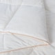image 4 of Luxury 10.5 Tog Goose Feather And Down Duvet 100% Cotton Cover King | White