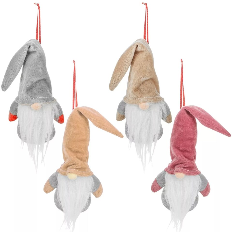 image 1 of Christmas Gnome Ornaments Hanging Decorations