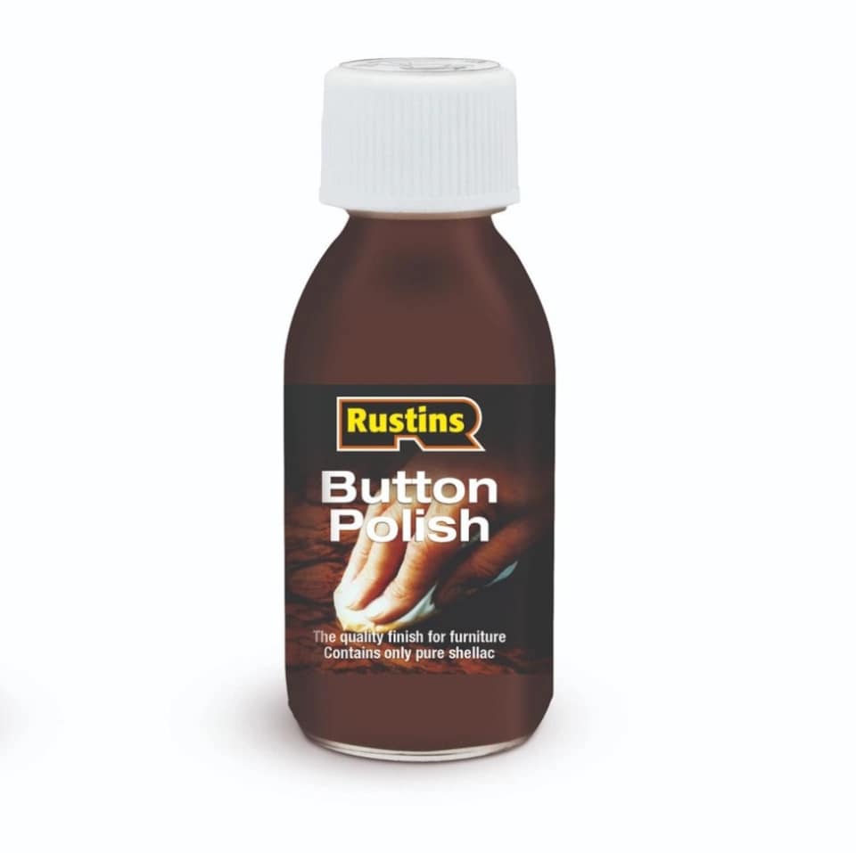 image 1 of Rustins Button Polish Traditional Polish High Gloss Finish 125ml