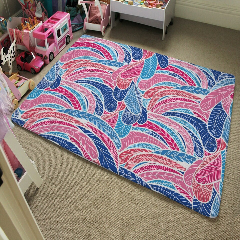 image 1 of Boho pink (Rug) Pink | Medium: 80x150cm