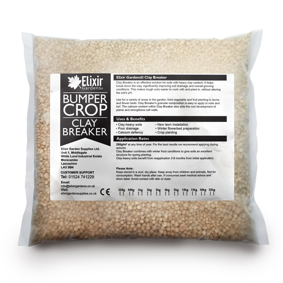 image 1 of Elixir Gardens Gypsum Clay Breaker Calcium Sulphate x20kg Bag