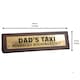image 5 of Wooden Desk Sign - Dad's Taxi