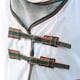 image 3 of Weatherbeeta Comfitec Tyro Combo Neck Horse Fly Rug - White/Green/Burnt Orange - 6´ 9"