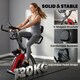 image 7 of SPORTNOW Folding Exercise Bike with Resistance Bands