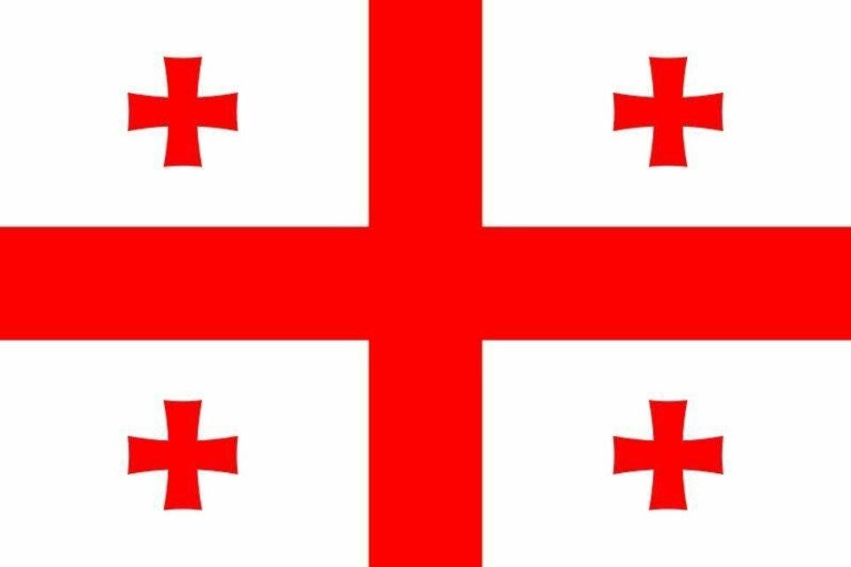 image 1 of Georgia Flag 5x3ft With Eyelets | Multi