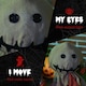 image 4 of HOMCOM 80cm Outdoor Halloween Witch Prop Decoration with Light Up Eyes