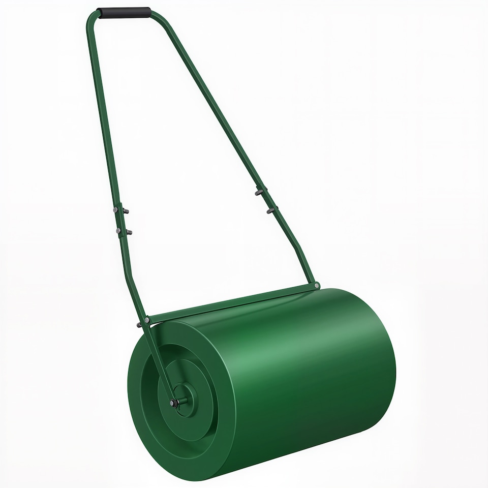 image 1 of Outsunny 63 L Lawn Roller Large Heavy Duty Metal Sand or Water Filled