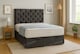 image 1 of Ottoman Foot Lift Grey Naples 3ft Single  Divan Bed With Mattress & Headboard