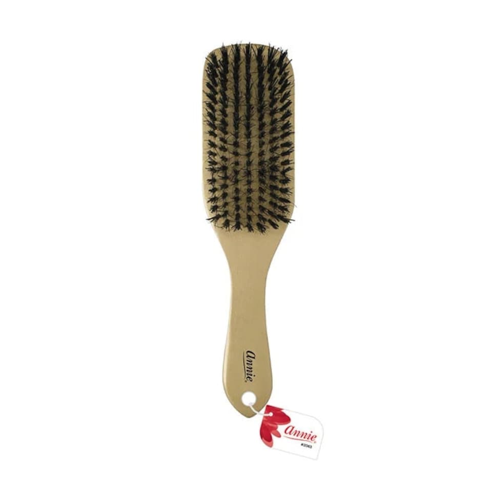 image 1 of Annie Reinforced Boar Bristle Hard Wave Hair Brush 2063