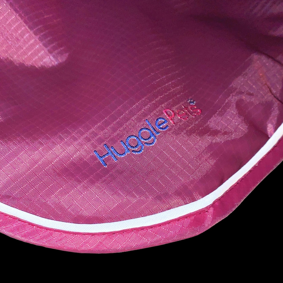 image 1 of HugglePets Arctic Armour Dog Coat Pink | XS