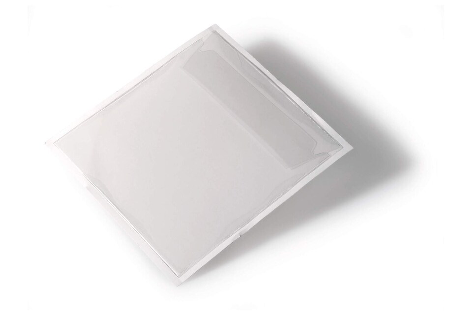 image 1 of Durable POCKETFIX Self-Adhesive Clear CD\DVD Sleeve Pocket | 100 Pack