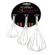 image 3 of Set of 3 Balloon Whisk - Baking Cooking Mixing Assorted Sizes