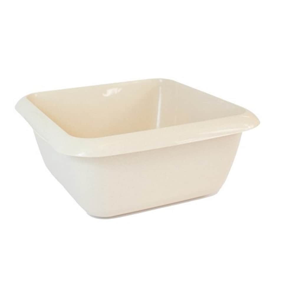 image 1 of TML Rectangular 11L Washing Up Bowl - Taupe - One Size