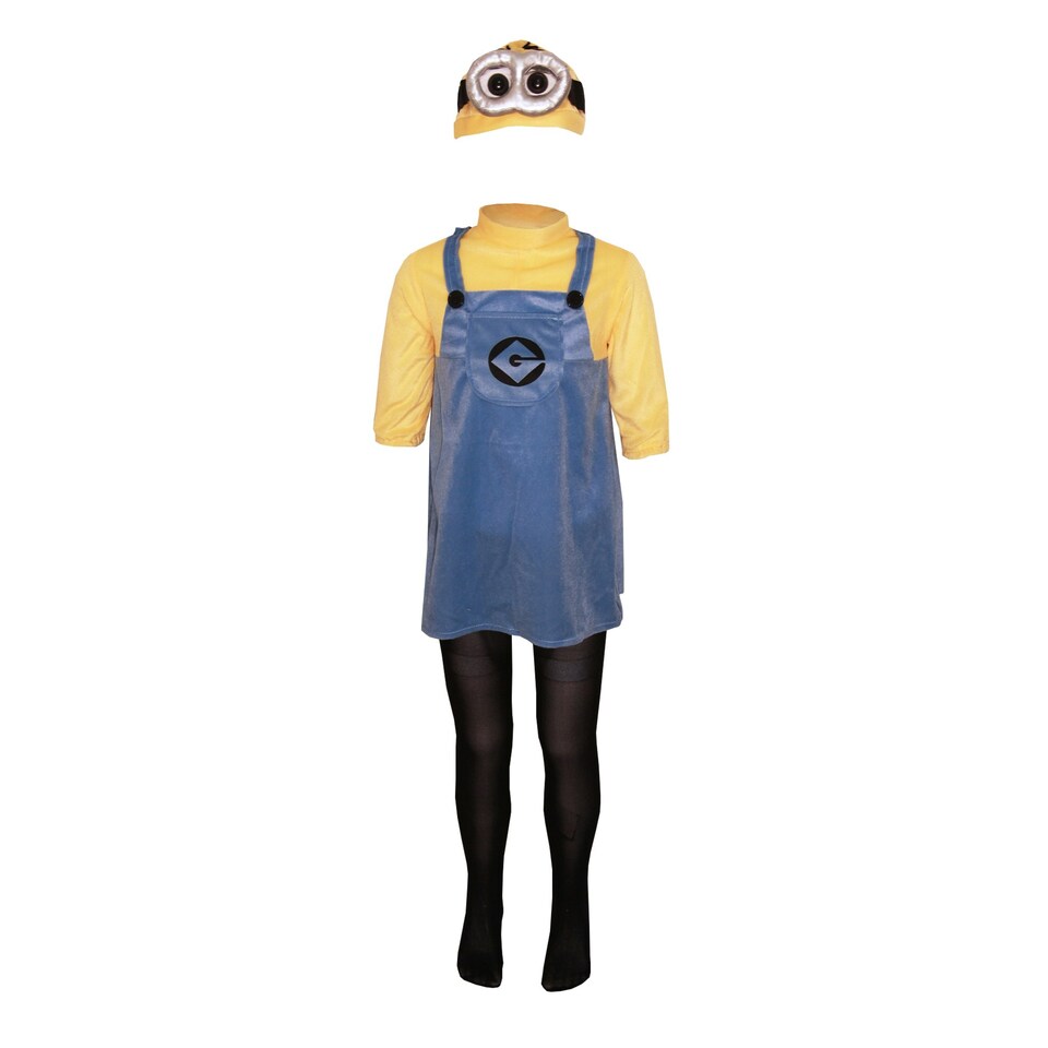 image 1 of Minions Girls Costume - Yellow/Blue - 2-3 Years 3