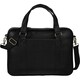 image 3 of Avenue Oxford 15.6in Laptop Slim Briefcase - Solid Black - 39 x 5 x 30cm | Black