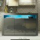 image 2 of Sideboard 155cm Grey Gloss Doors Grey Matt Body Free LED Display Unit Grey