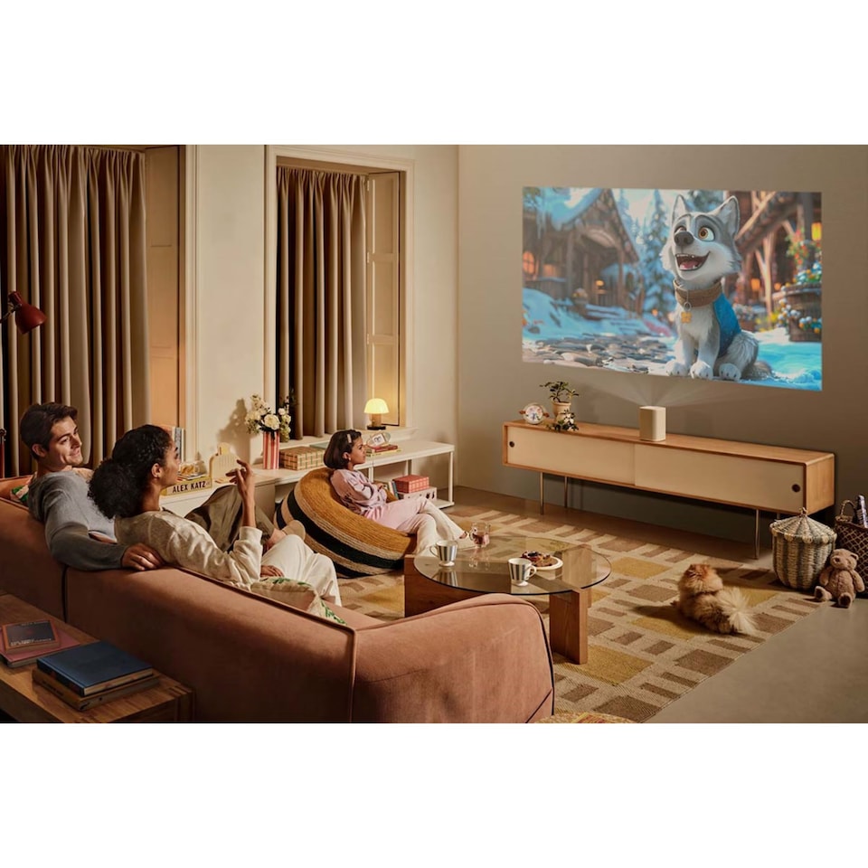 image 1 of Samsung The Premiere 5 SP-LPF5DSAXXXU Smart Full HD Home Cinema Projector