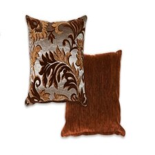 Swirls Cushion Cover Chocolate | Brown | Brown