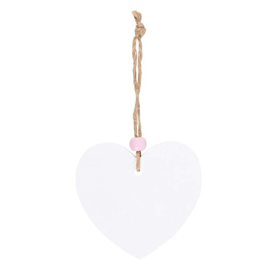 image 1 of Something Different Family Is... Heart Hanging Sentiment Sign - White - One Size