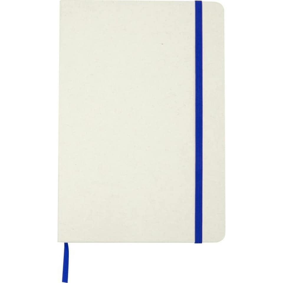image 1 of Hard Cover Recycled A5 Notebook - Royal Blue - One Size