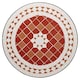 image 7 of 60cm Round Mosaic Ceramic Garden Bistro Table | Multi | Terracotta Mosaic | 1