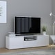 image 5 of Sienna TV Unit  in White/White High Gloss