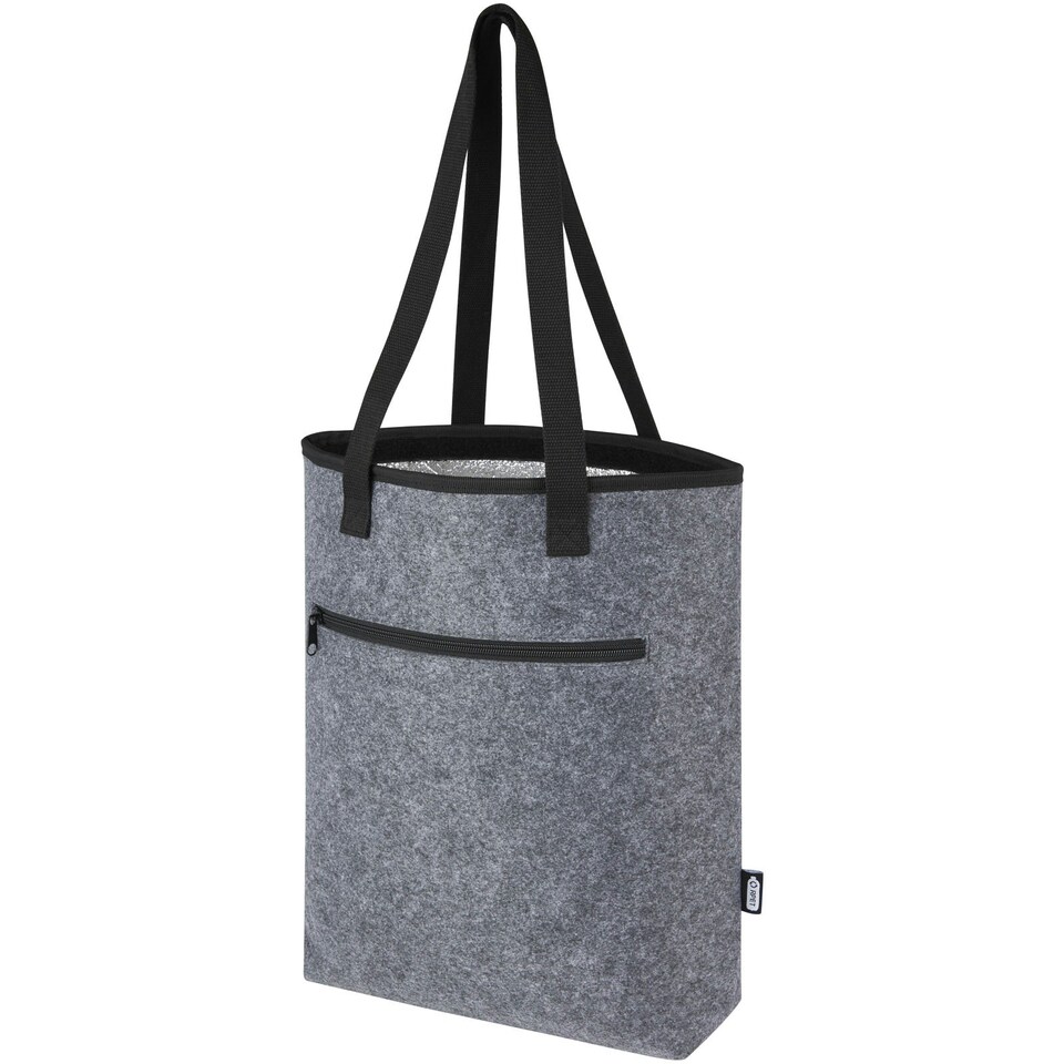 image 1 of Felta Recycled Polyester 12L Cooler Tote Bag - Medium Grey - One Size