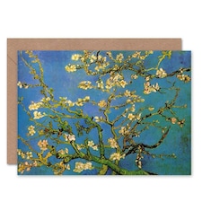 Vincent Van Gogh Branch of Almond Tree Blossom Floral Greeting Card