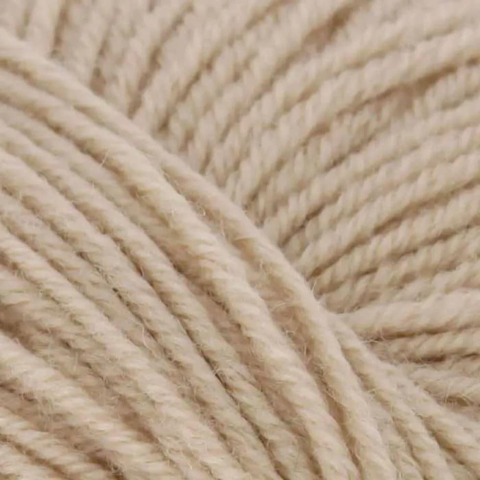 King Cole Beige Luxury Merino DK Yarn (Value Pack 12 x 50g Balls) For Crochet, Knitting - 140m per ball