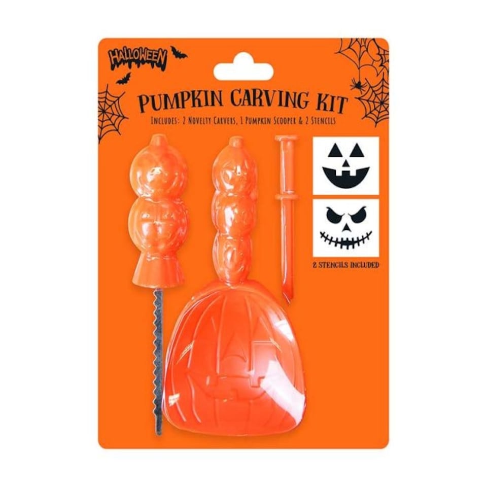 5 Pieces Halloween Pumpkin Carving Kit