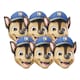image 1 of Chase Paw Patrol Cardboard Face Masks - Pack of 6