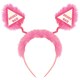 image 1 of Head Popper Pink W/Fur Bridesmaid