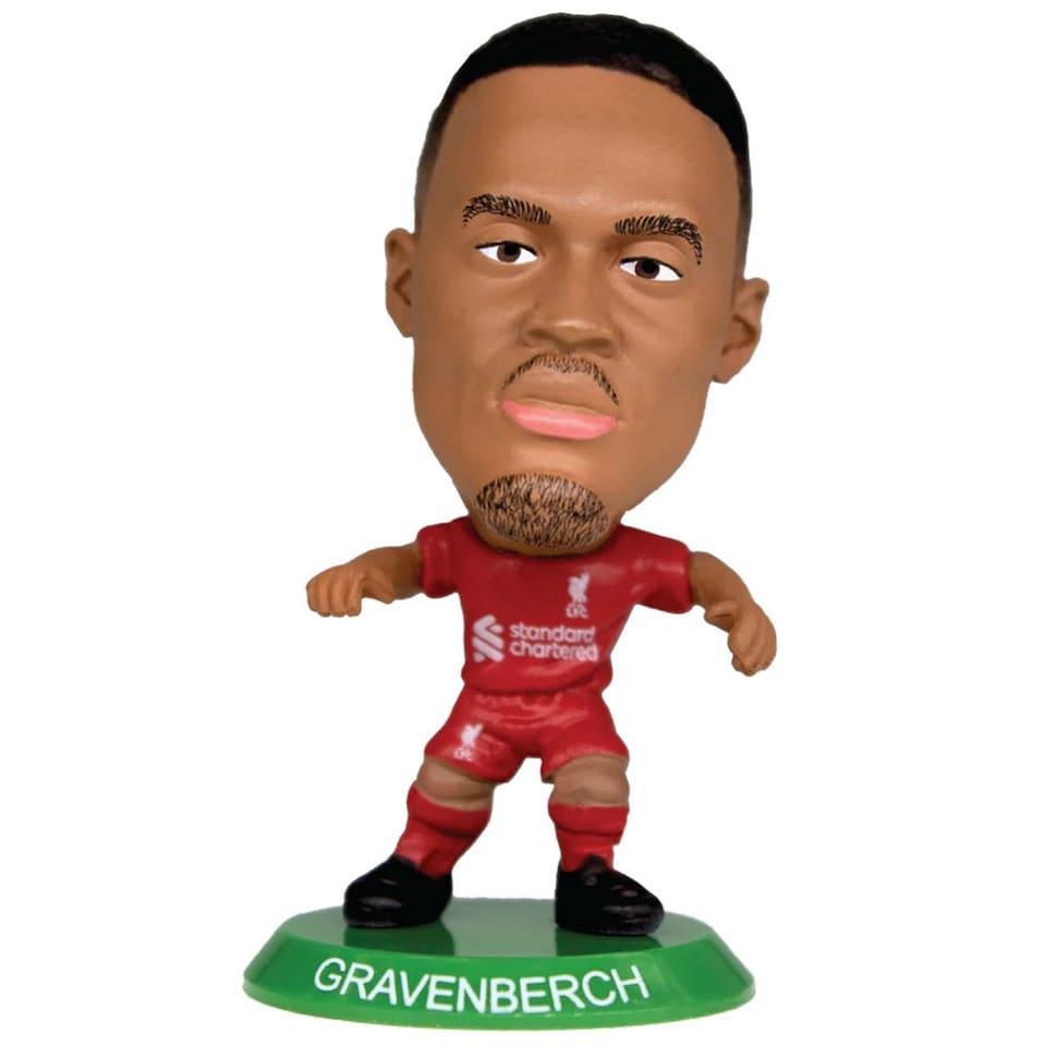 Liverpool FC Ryan Gravenberch 2026 SoccerStarz Collectable Figurine | Red | Red/Green | One Size | 1