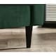 image 5 of Furniturebox Jolene 3 Seater Emerald Green Velvet Sofa
