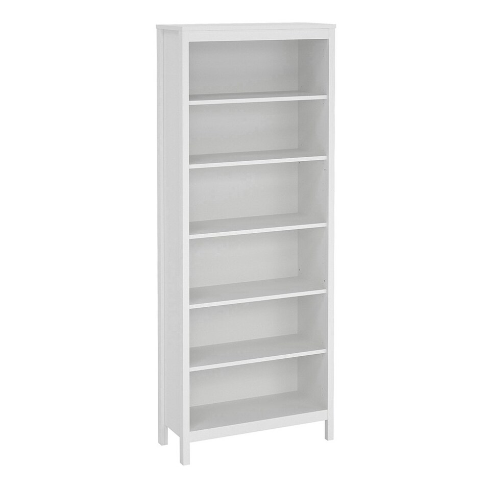 image 1 of Madrid Bookcase in White