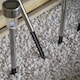 image 8 of 36cm 10 White LED Stainless Steel Solar Garden Path Lights