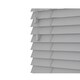 image 1 of 105cm Pebble Grey Wooden Venetian Blinds With Strings (130cm drop) | Grey | Grey
