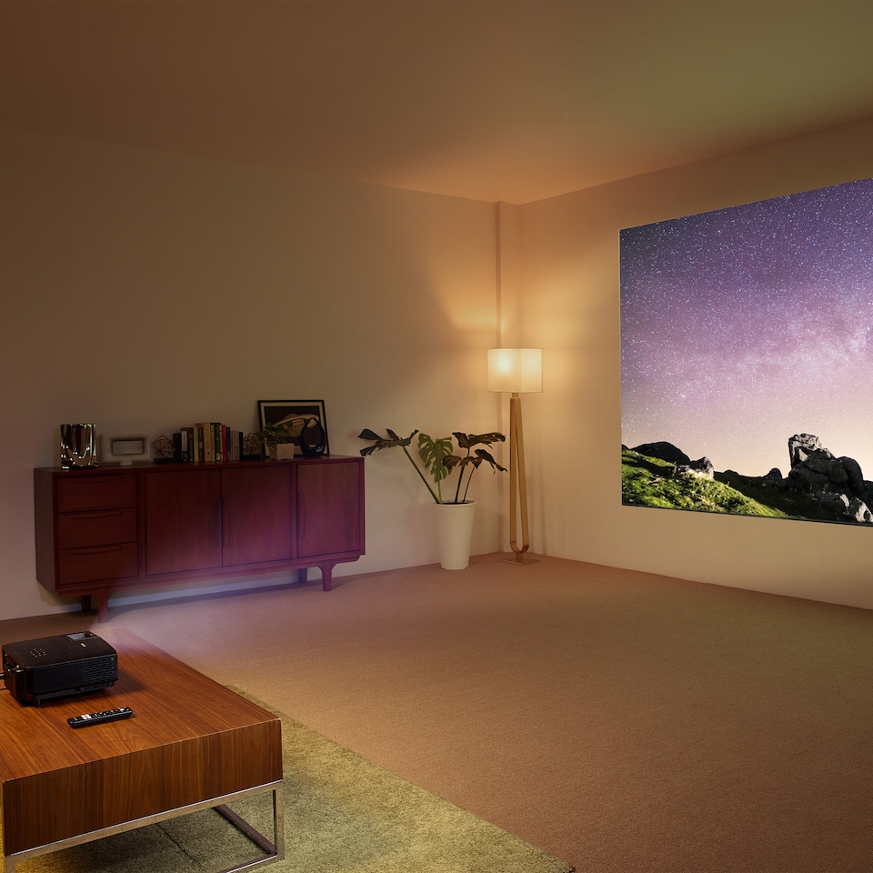 image 1 of Philips GamePix 800 Smart Gaming Projector Black