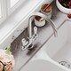 image 4 of Traditional Kitchen Sink Mono Mixer Tap, Brushed Nickel White Lever | Silver | Brushed Nickel | 1