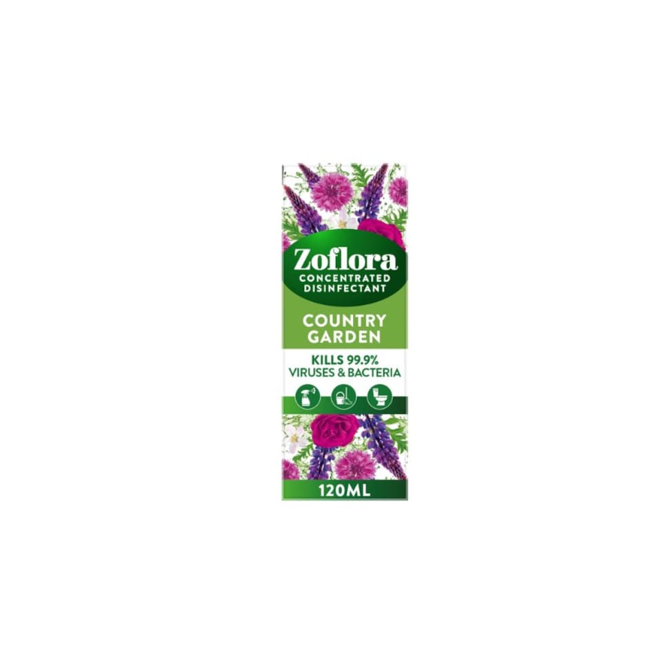 image 1 of Zoflora Country Garden Concentrated Fragrance 120ml | Green | 4