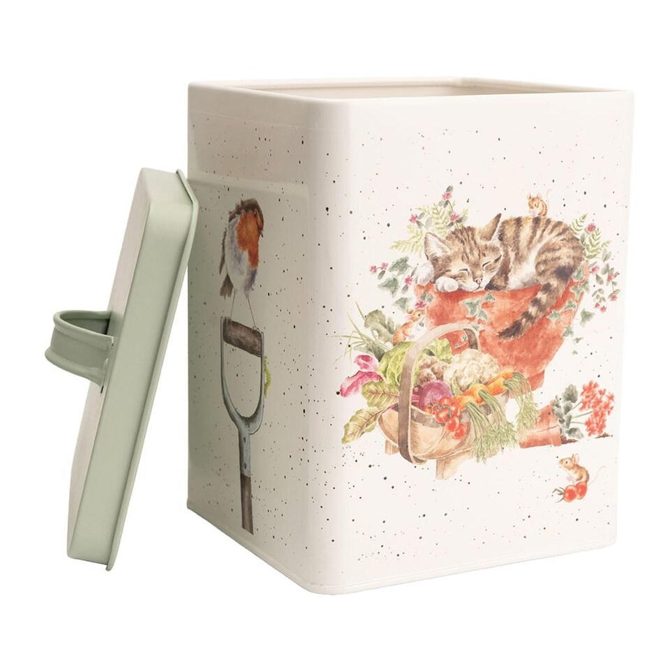 image 1 of Wrendale Designs Animal Garden Storage Tin