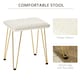image 7 of HOMCOM Dressing Table Set With LED Mirror & Stool 2 Drawers Makeup Desk