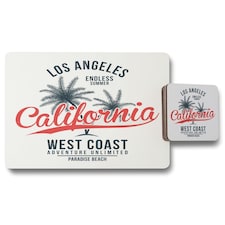 Cali West Coast (Placemat & Coaster Set)